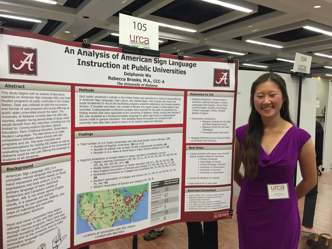Undergraduate researcher Delphanie Wu
